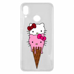 Чехол для Huawei P Smart Plus 2018 Kitty ice cream - PrintSalon