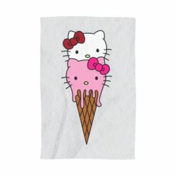 Полотенце с принтом Kitty ice cream - PrintSalon