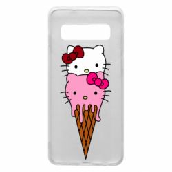 Чехол для Samsung S10 Kitty ice cream - PrintSalon