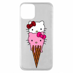 Чехол для iPhone 11 Kitty ice cream - PrintSalon