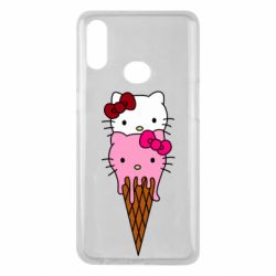 Чехол для Samsung A10s Kitty ice cream - PrintSalon