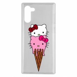 Чехол для Samsung Note 10 Kitty ice cream - PrintSalon