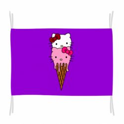Флаг Kitty ice cream - PrintSalon