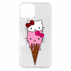 Чехол для iPhone 14 Kitty ice cream
