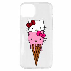 Чехол для iPhone 14 Plus Kitty ice cream - PrintSalon