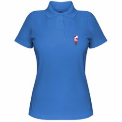 Женское поло Kitty ice cream - PrintSalon