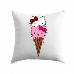 Подушка Kitty ice cream - PrintSalon