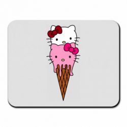 Коврик для мыши Kitty ice cream - PrintSalon
