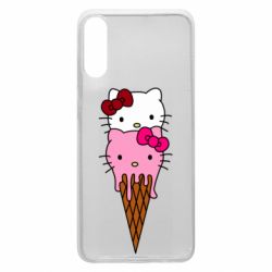 Чехол для Samsung A70 Kitty ice cream - PrintSalon