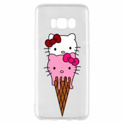 Чехол для Samsung S8 Kitty ice cream - PrintSalon