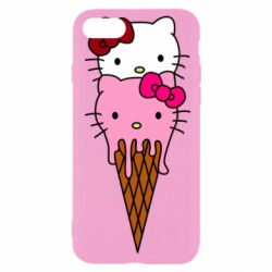 Чехол для iPhone 8 Kitty ice cream - PrintSalon