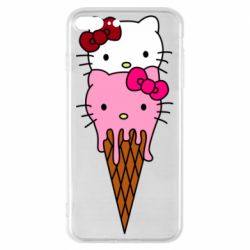 Чехол для iPhone 8 Plus Kitty ice cream - PrintSalon