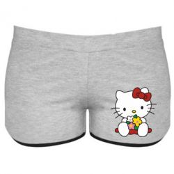Жіночі шорти Kitty з букетиком