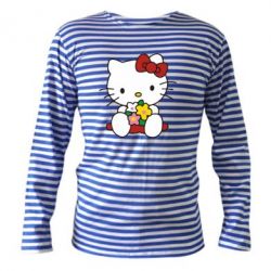 Тільник з довгим рукавом Kitty з букетиком