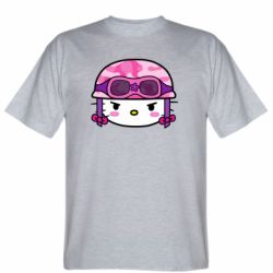 Мужская футболка Stedman Kitty-вояка - PrintSalon
