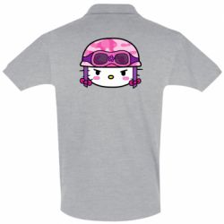 Мужское поло Kitty-вояка - PrintSalon