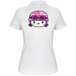 Женское поло Kitty-вояка - PrintSalon