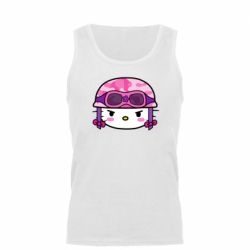 Мужская майка Kitty-вояка - PrintSalon