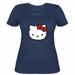 Женская футболка Kitty - PrintSalon