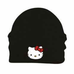 Шапка флисовая Kitty - PrintSalon