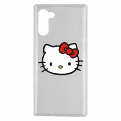 Чехол для Samsung Note 10 Kitty - PrintSalon