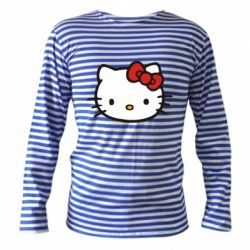 Тельняшка с длинным рукавом Kitty - PrintSalon