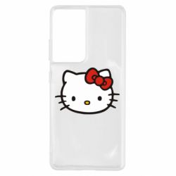 Чехол для Samsung S21 Ultra Kitty - PrintSalon