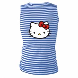 Майка-тельняшка Kitty - PrintSalon