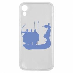 Чехол для iPhone XR Кий,Щек,Хорив