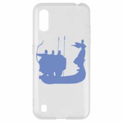 Чохол для Samsung A01 / M01 Кий,Щек,Хорив-PrintSalon Чохол для Samsung A01 / M01 Кий,Щек,Хорив