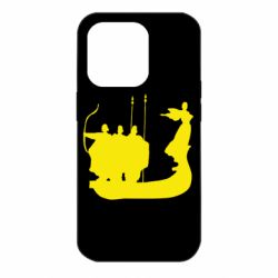 Чехол для iPhone 14 Pro Кий,Щек,Хорив