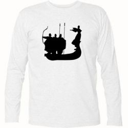 Футболка с длинным рукавом Кий,Щек,Хорив-PrintSalon Футболка с длинным рукавом Кий,Щек,Хорив
