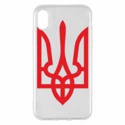 Чохол для iPhone X/Xs Класичний герб України - PrintSalon