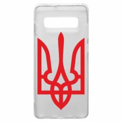Чохол для Samsung S10+ Класичний герб України - PrintSalon