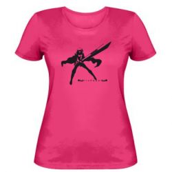 Жіноча футболка Клеймор - PrintSalon