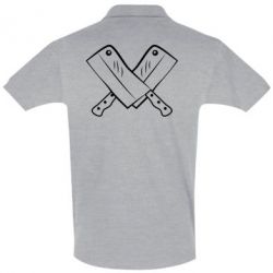 Мужское поло Knives - PrintSalon