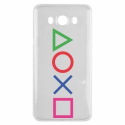 Чохол для Samsung J7 2016 Кнопки PlayStation - PrintSalon