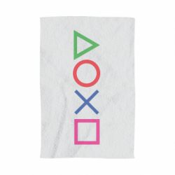 Рушник з принтом Кнопки PlayStation - PrintSalon