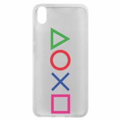 Чохол для Xiaomi Redmi 7A Кнопки PlayStation - PrintSalon