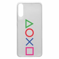 Чохол для Samsung A70 Кнопки PlayStation - PrintSalon