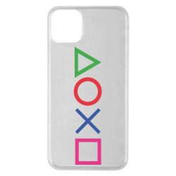 Чохол для iPhone 11 Pro Max Кнопки PlayStation - PrintSalon