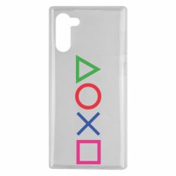 Чохол для Samsung Note 10 Кнопки PlayStation - PrintSalon