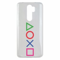 Чохол для Xiaomi Redmi Note 8 Pro Кнопки PlayStation - PrintSalon