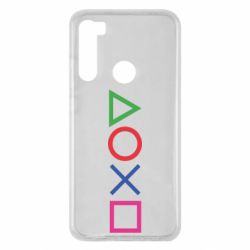 Чохол для Xiaomi Redmi Note 8 Кнопки PlayStation - PrintSalon