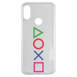 Чохол для Xiaomi Redmi Note 7 Кнопки PlayStation - PrintSalon