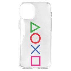 Чохол для iPhone 12 mini Кнопки PlayStation-PrintSalon Чохол для iPhone 12 mini Кнопки PlayStation