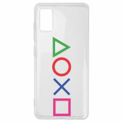 Чехол для Samsung A41 Кнопки PlayStation