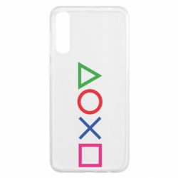 Чохол для Samsung A50 Кнопки PlayStation - PrintSalon
