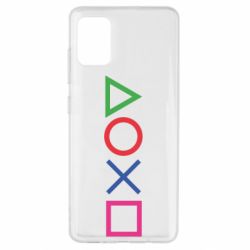 Чохол для Samsung A51 Кнопки PlayStation - PrintSalon