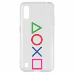 Чохол для Samsung A01 / M01 Кнопки PlayStation - PrintSalon